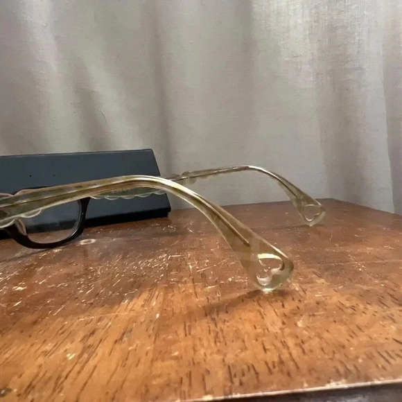BETSEY JOHNSON WOMENS EYEGLASSES Gone gingham BJ067 52-17-140 MM - Picture 6 of 12